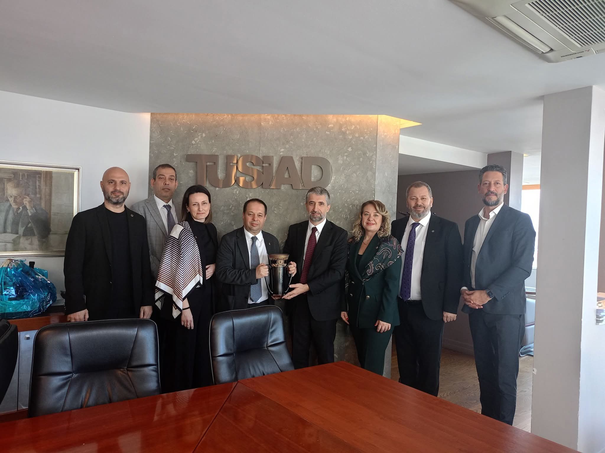 TÜSİAD Yeni Dönem Başkanı Ozan Diren’e Hayırlı Olsun Ziyareti